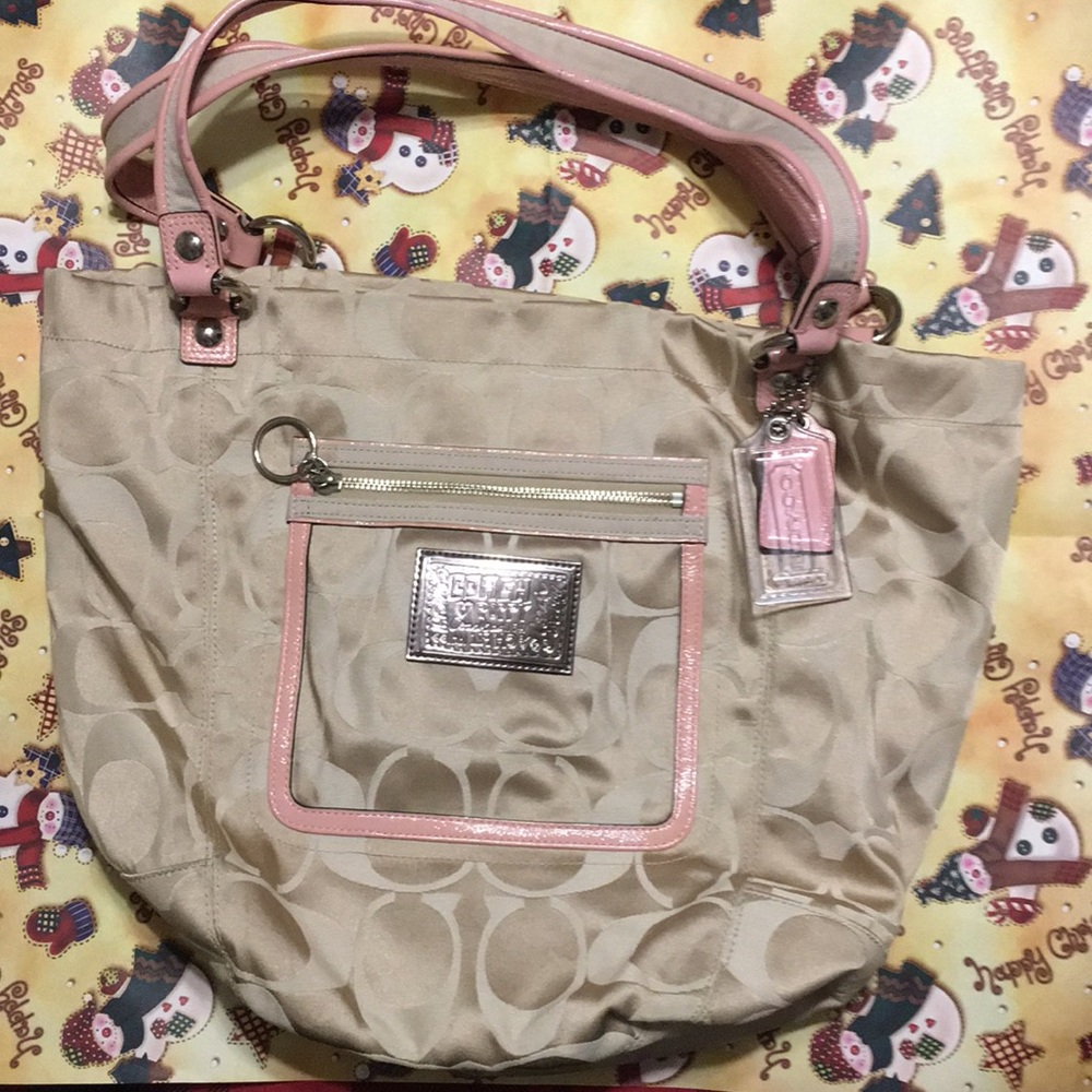 Coach Poppy Large Purse